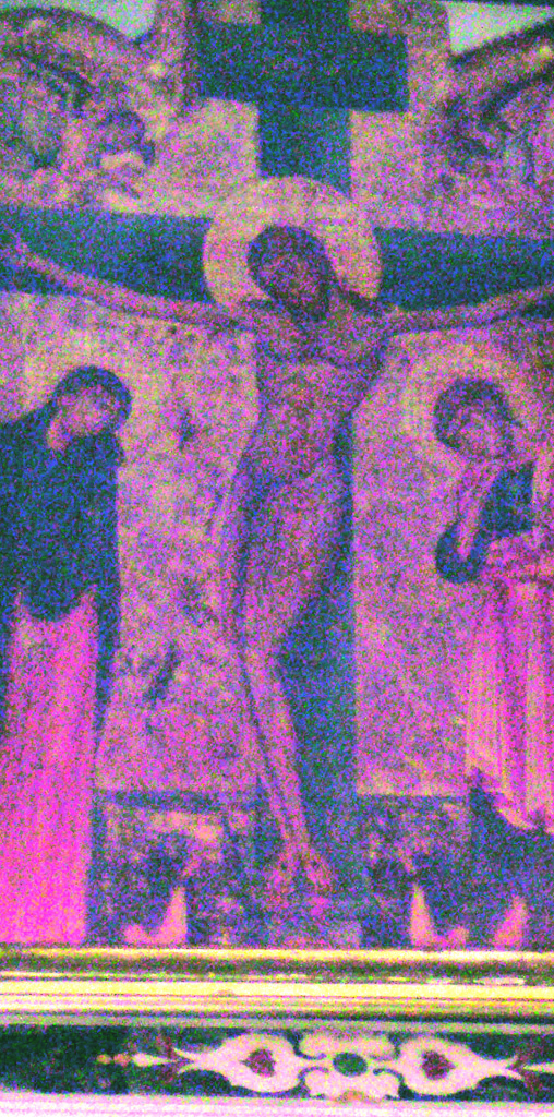 Il miracolo consiste nel fatto che il Crocifisso si anima per confermare a San Tommaso che i suoi scritti erano giusti